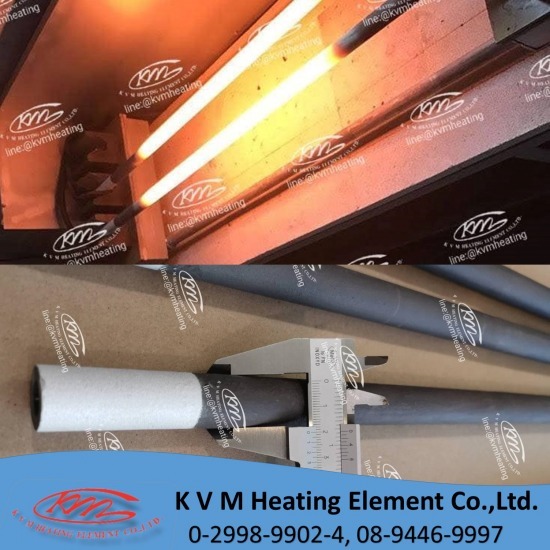โรงงานผลิตฮีตเตอร์ heater เควีเอ็มฮีทติ้ง เอลเลอเม้นท์ - silicon carbide sic heating elements 